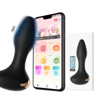 Vibrador Prostatico Interactivo Controlado Por App Bluetooth Masajeador De Próstata