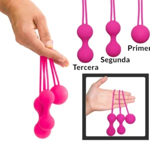 Bolas Chinas Vaginales Kegel Juguete Sexual Fortalecimiento Kit X 3