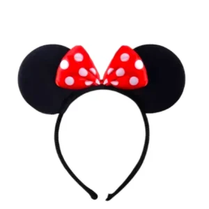Accesorio Diadema Para Disfraces Ratona Orejas