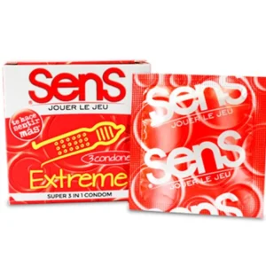 Condones Presrvativos Sens Extreme X 3