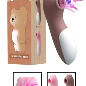 Vibrador Succionador Recargable Bear Osito
