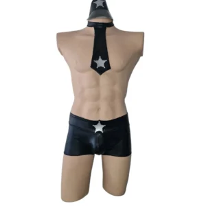 Traje De Policía Para Hombre Sexy Lenceria Masculina