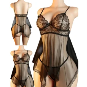 Lenceria Baby Doll Pijama Sexy Karen