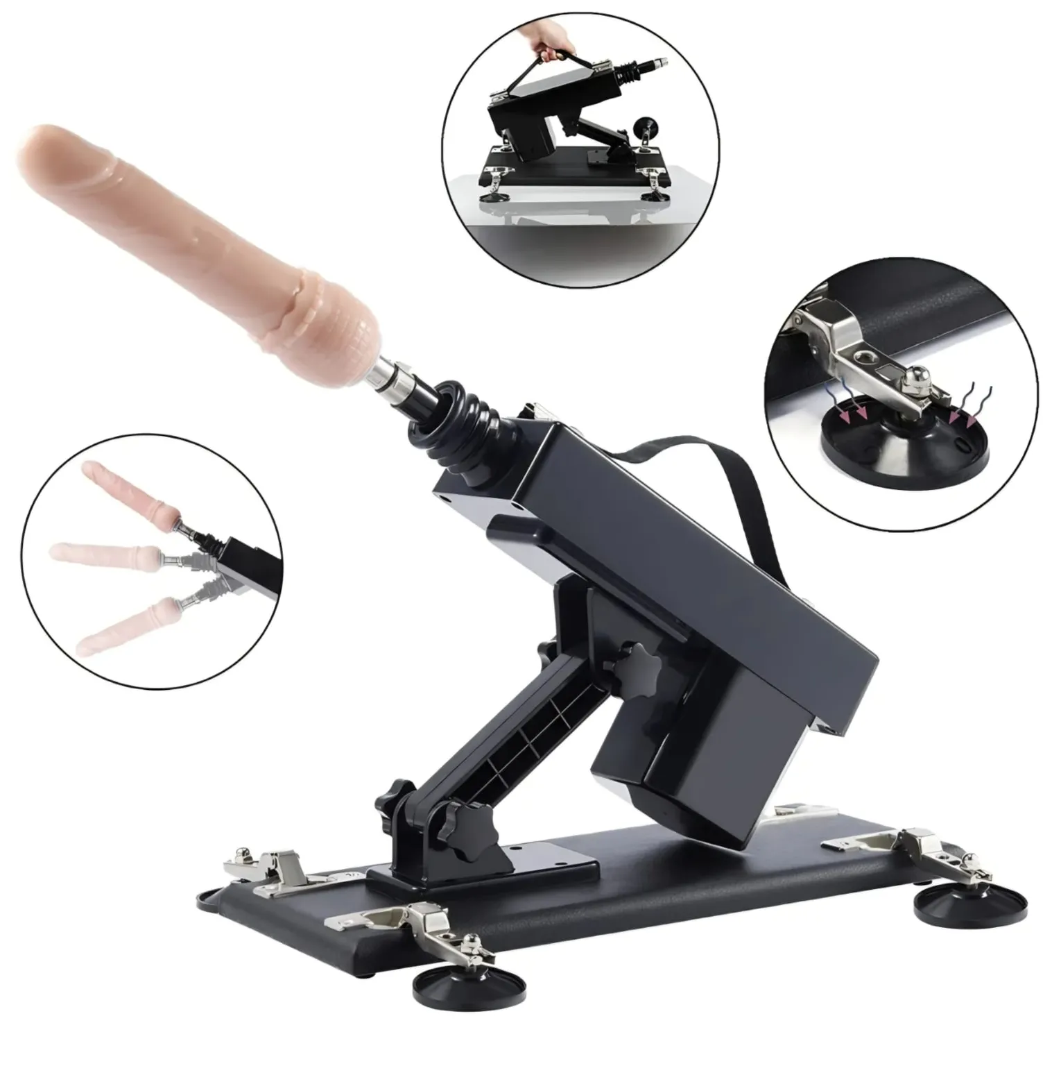 Maquina Sexual Sex Machine Webcam + Dildo Realista