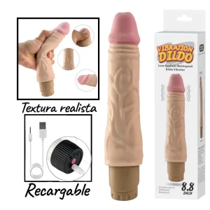 Vibrador Realista 8.8 Multivelocidad Recargable